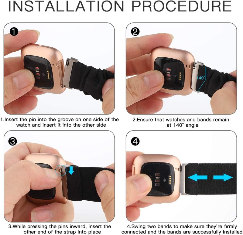 Lamshaw Compatible for Embr Wave 2 Band, Stretch Elastics Nylon Adjustable Replacement Strap Accessories Compatible for Embr Wave 2 Thermal Wristband (Leopard)