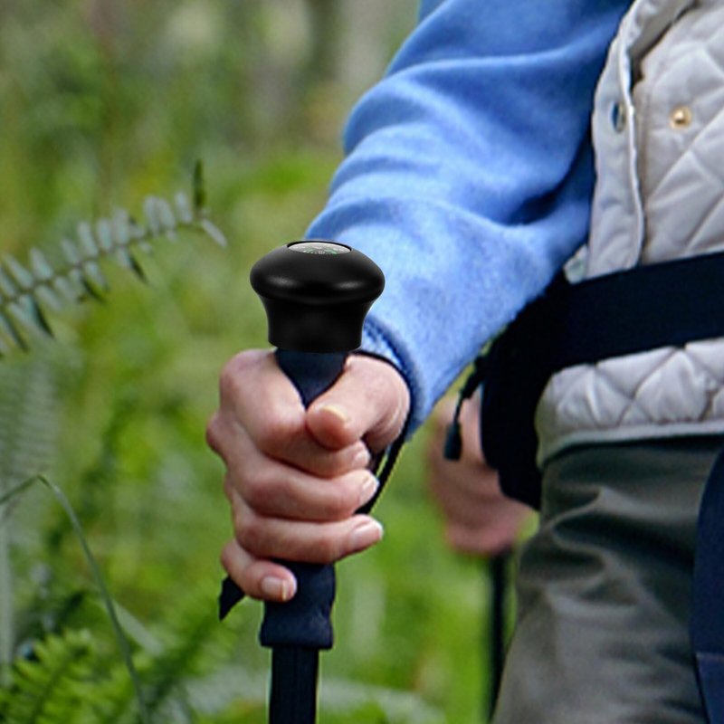 BESPORTBLE Compass for Walking Stick Toer Hiking Stick Compass Head Spherical for Trekking Pole Outdoor Pole Grip