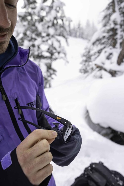 Julbo Camino Mountain Sunglasses - Black Frame - Brown Lens (Spectron 4)