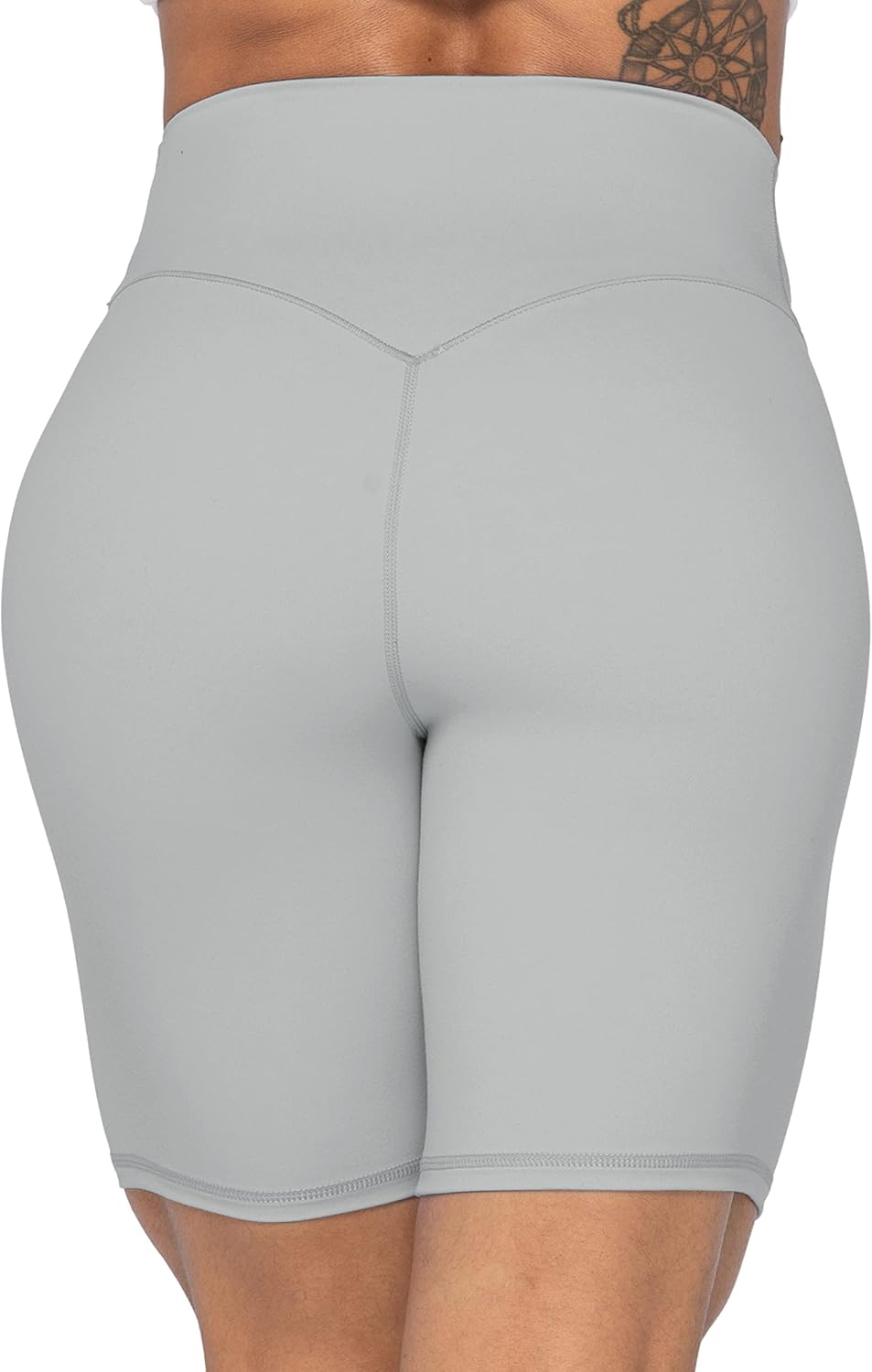 High Waist Biker Shorts for Women - No Front Seam, Squat Proof Yoga Gym Shorts | Comfortable & Stylish