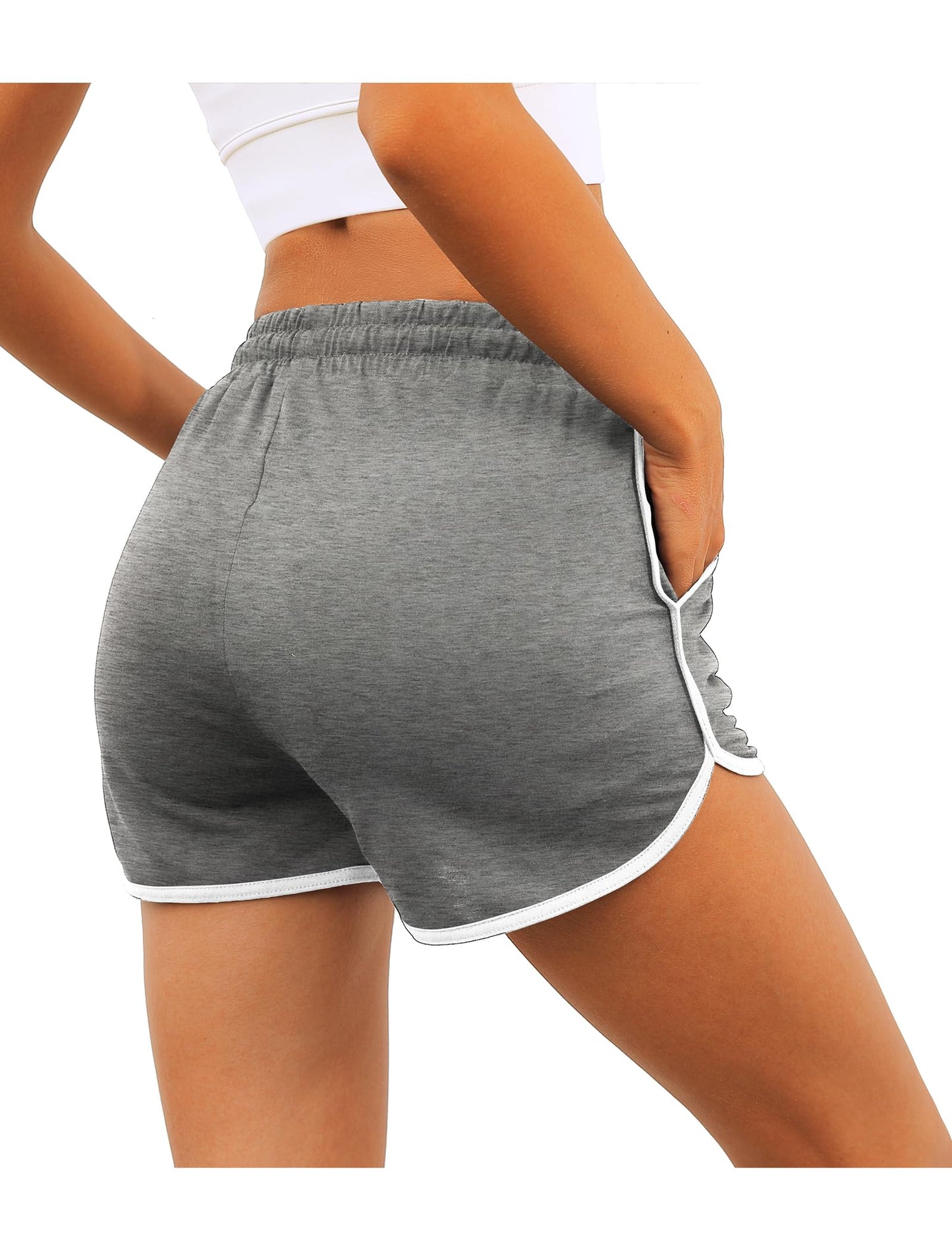 Aloodor Sweat Shorts Women Athletic Running Shorts Summer Outfits for Women Fashion Trendy 2026