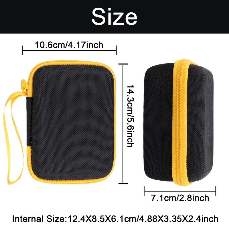 Aenllosi for Fanttik X11 Ace Mini/X9 Ace Mini Bike Tire Pump Hard Case, Fanttik Electric Bicycle Air Pump Organizer (Case Only)