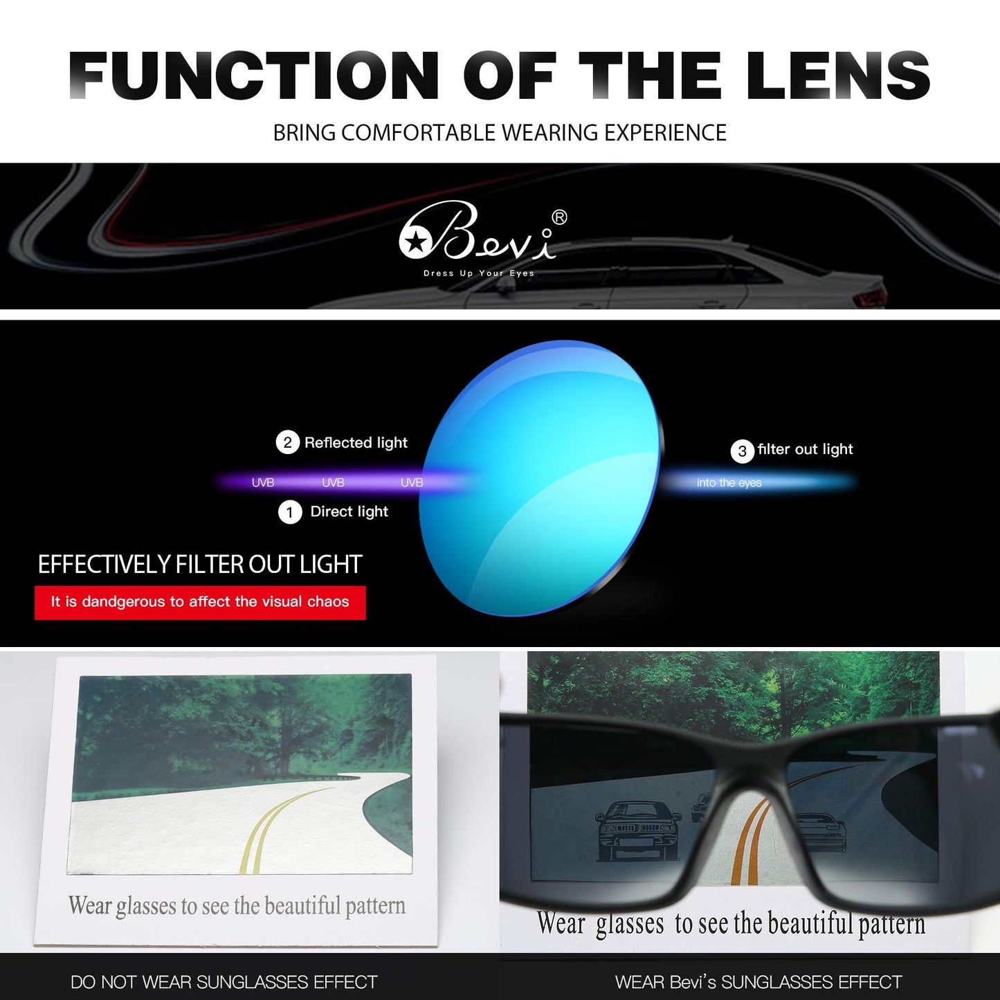 Bevi Sports Sunglasses Polarized Lens/TR 90 Frame with Spring Hinges Glasses For Men Women Cycling Running Baseball 2677C9