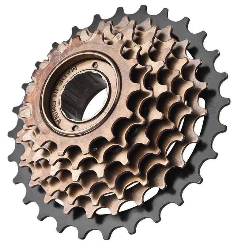 VGEBY1 Bicycle Freewheel, Bicycle Cassette Gear Parts Cycling Cassette Sprocket 7 Speed for Mountain Road Bicycle Accessory