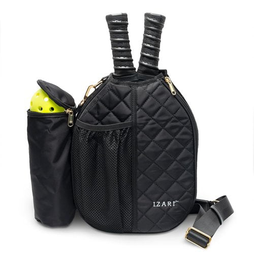 IZARI Pickleball Bags for Women with Fence Hook | Stylish Pickleball Bag for Men, Featuring Easy Access, Ample Storage and Durable Design | Pickleball Bags Unisex