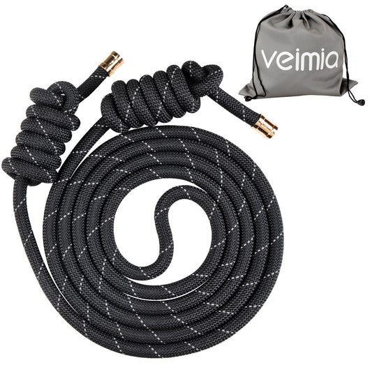 veimia Flow Rope for Fitness High Performance Double Woven Workout Rope Adjustable Flow Jump Rope for Men Women Training Indoor Outdoor Cardio Exercise Rope for beginner