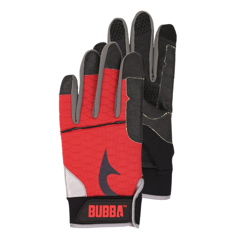 BUBBA Ultimate Fillet Gloves with Cut Resistant Construction and Touch Screen Usability for Fishing, Angling, Boating and Outdoors, Large