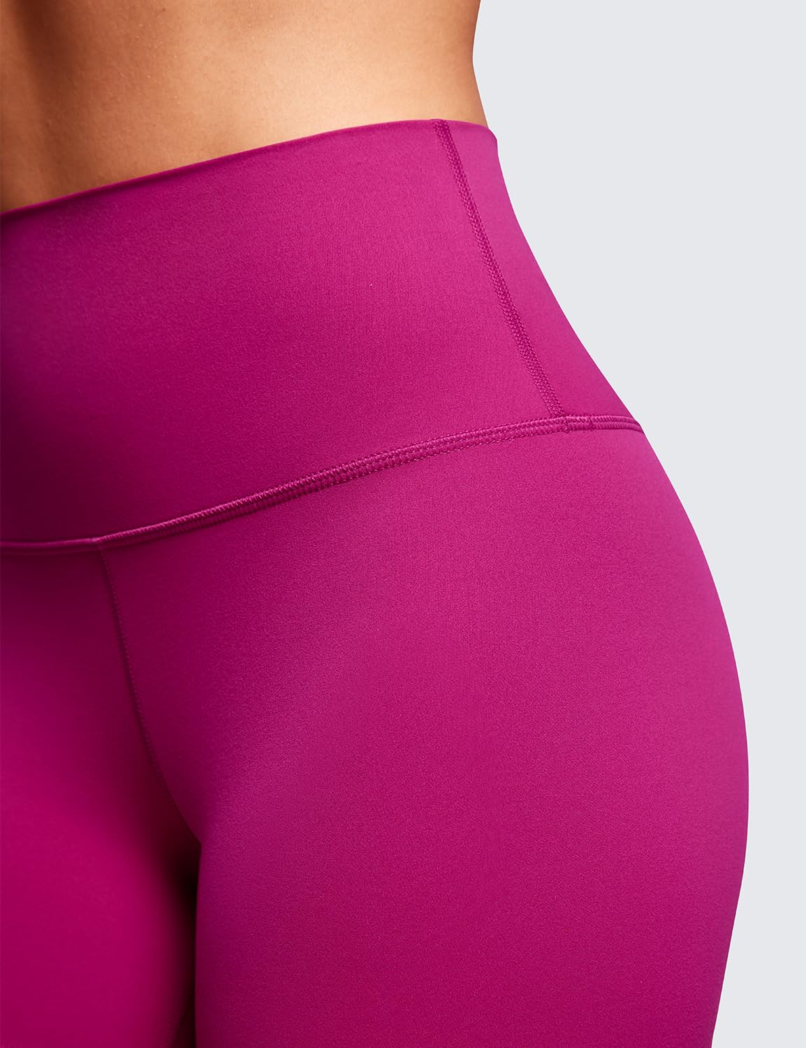 CRZ YOGA Butterluxe Biker Shorts 4'' - High Waisted Booty Workout Volleyball Yoga Womens Spandex Magenta Purple XX-Small