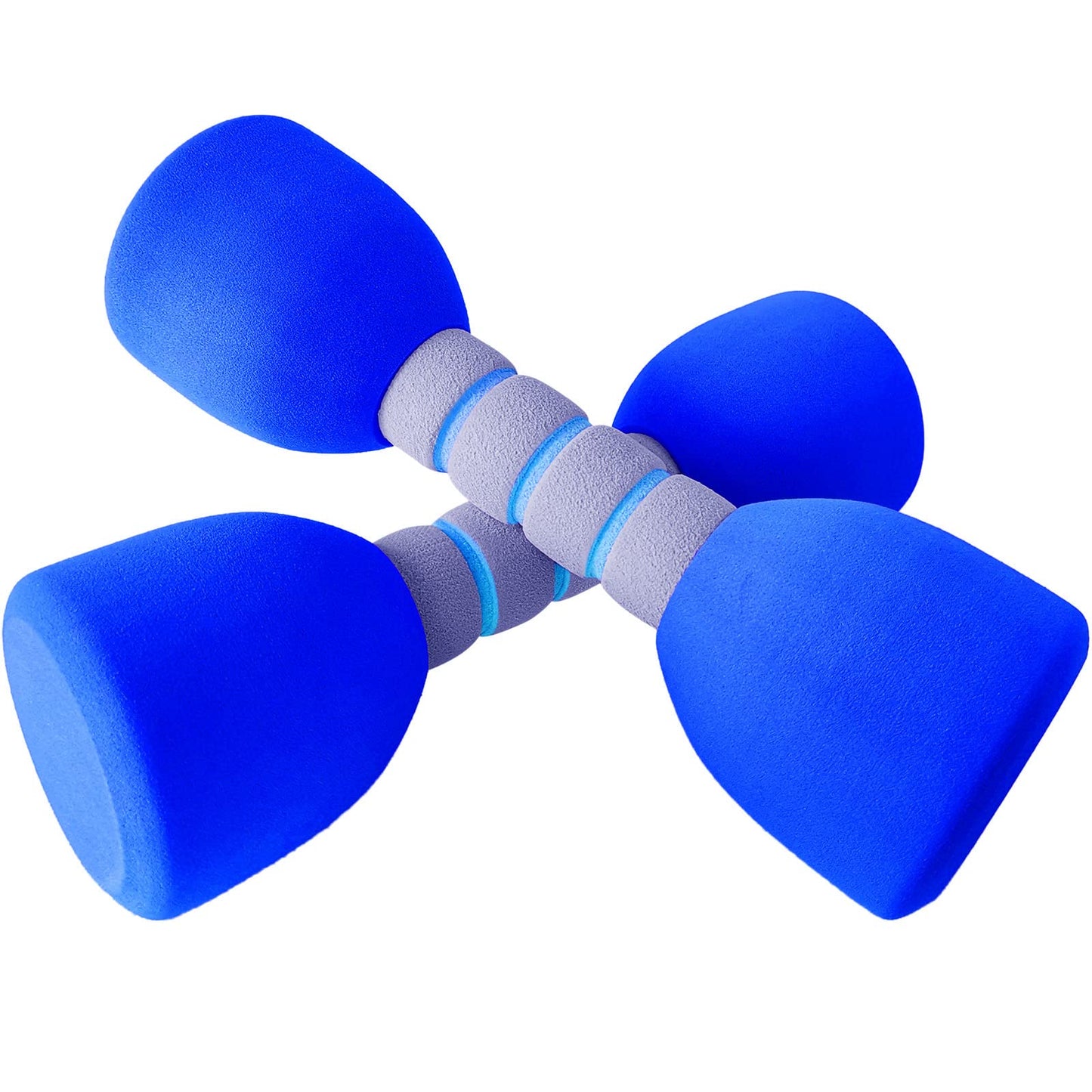 Kids Weight Set - A Pair of 2 Dumbbells for Toddler Childrens Exercise - Foam Dumbbell 1.5lbs Weights Workout Equipment (Blue)