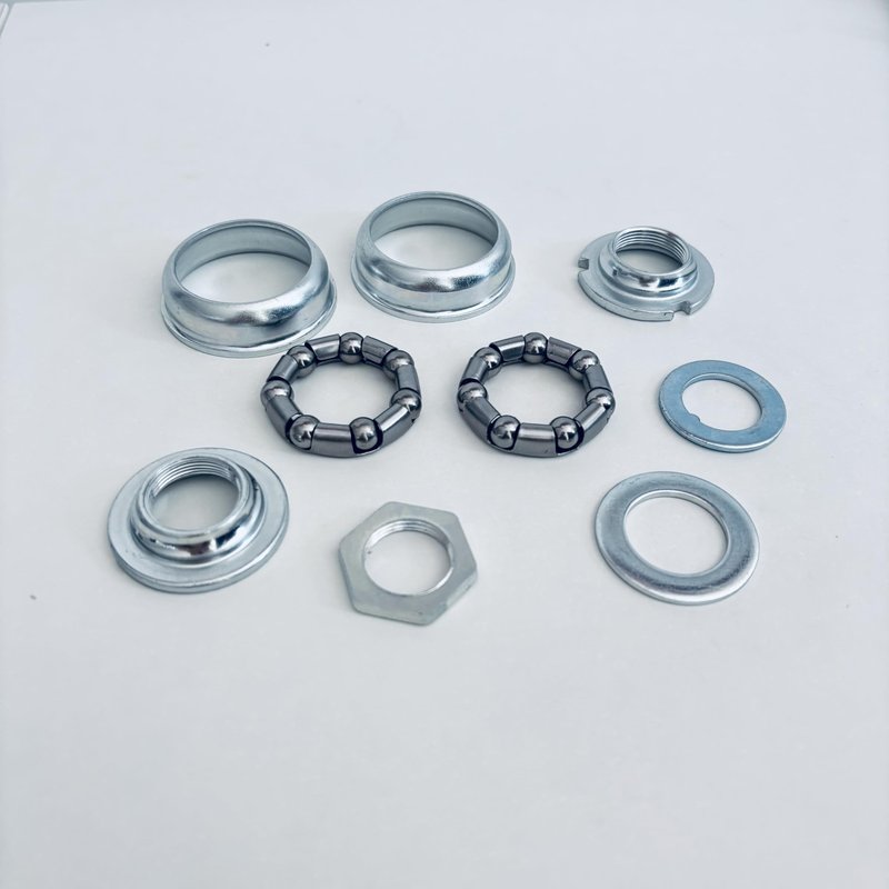 Bicycle Bottom Bracket 1.69" Cup 43mm OD for One-Piece Bottom Bracket Cup Set Silver Color