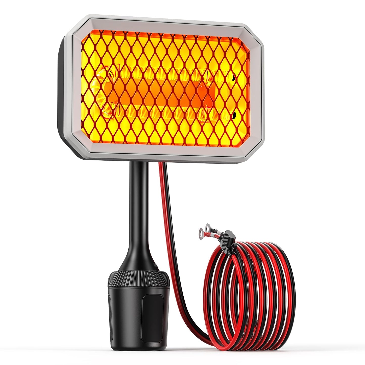 Goheater 48V Golf Cart Heater Electric, 400W Electric Carbon Fiber Heater Hardwired to Battery for/Club Car/EZGO/Yamaha, Safe & Warmth, Fast Heating, 48V Golf Cart Accessories Gifts for Men