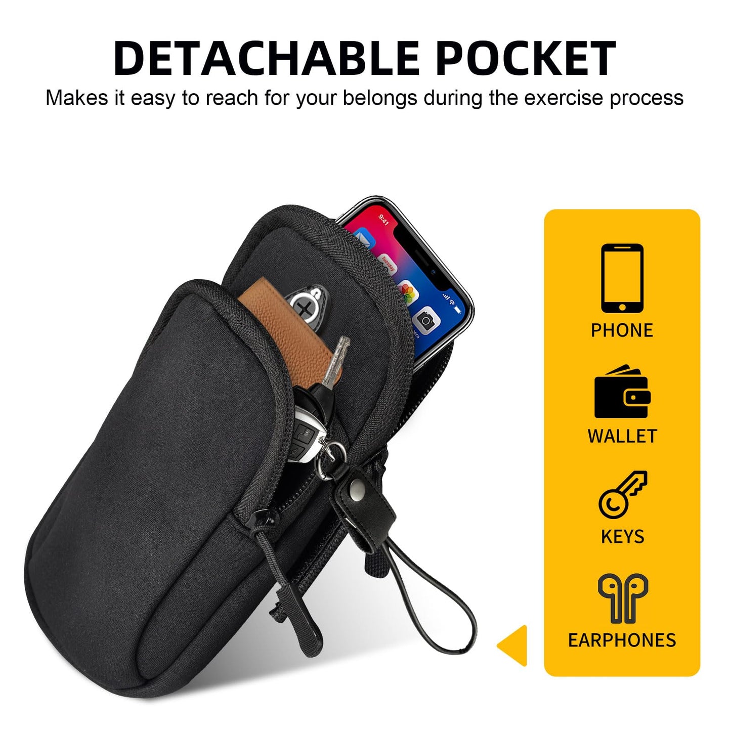 Prodigen Adjustable Weighted Vest Woman, 4–12lb Weighted Vest with 6 Removable Weight Bags and Pocket | Weight Vest for Men and Women – Ideal for Walking, Running, Weight Loss, Strength Training