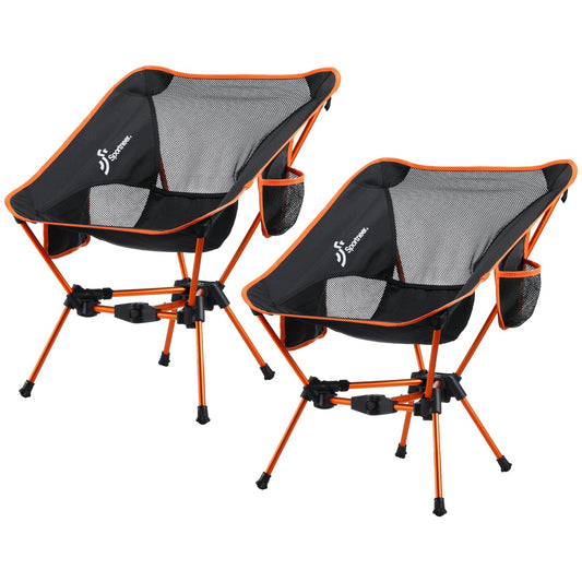 Sportneer Camping Chair, Foldable Chairs for Outside Lightweight Folding Beach Chairs Compact Outdoor Portable Chair for Camping Hiking Lawn Picnic Fishing Travel