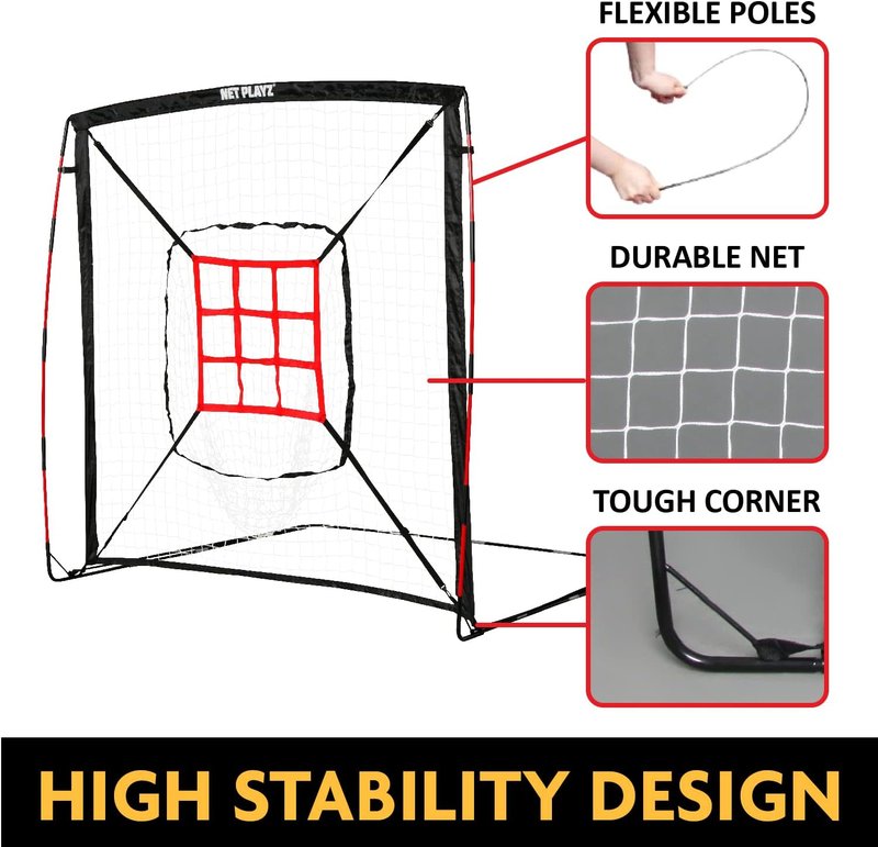 Baseball Practice Nets - Durable Hitting & Pitching Net for Kids | Perfect Gift for Young Athletes