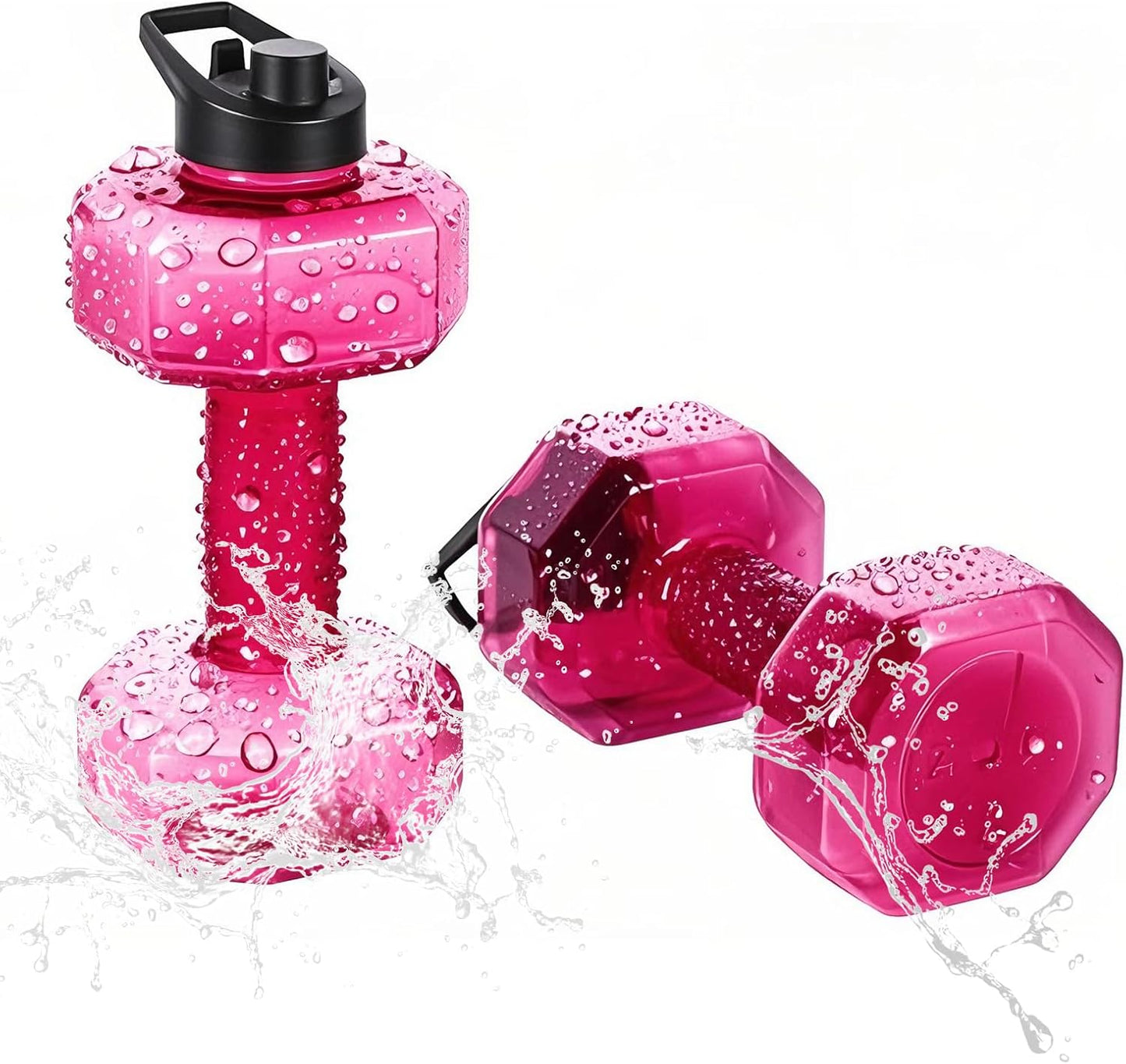 SIXRARI Water Weights for Pool Exercise - Non-Slip Adjustable Aqua Dumbbells for Arm Toning & Fitness | 2 PCS Set