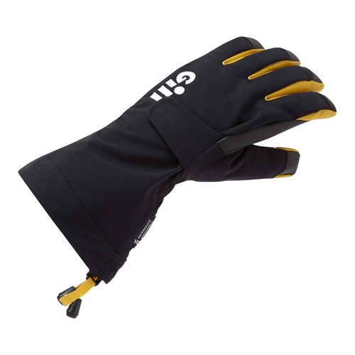 Gill Men's Black Helmsman Small High Performance Waterproof Sailing Gloves