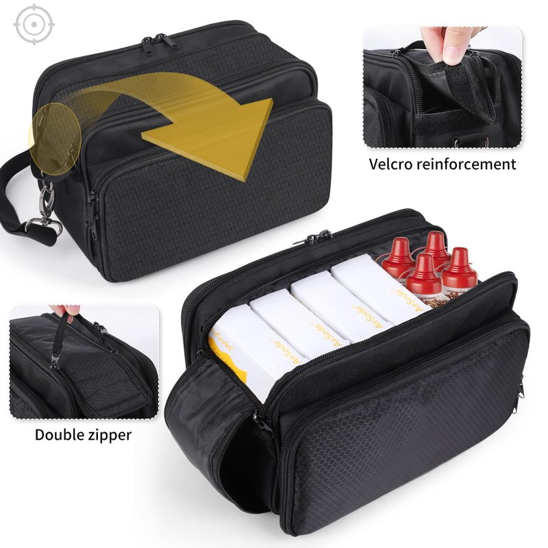 CO2 Cartridges Storage Case Compatible with Crosman, Umarexss, Air Gun Case Perfect for Air Guns CO2 Cartridges 4.5mm Coated BBs Storage and Transportation, Protective Storage Bag, Indoor Outdoor