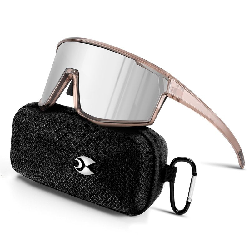 Occhsouo Sports Sunglasses for Men: Womens Cycling Glasses Youth Sunglasses for Baseball