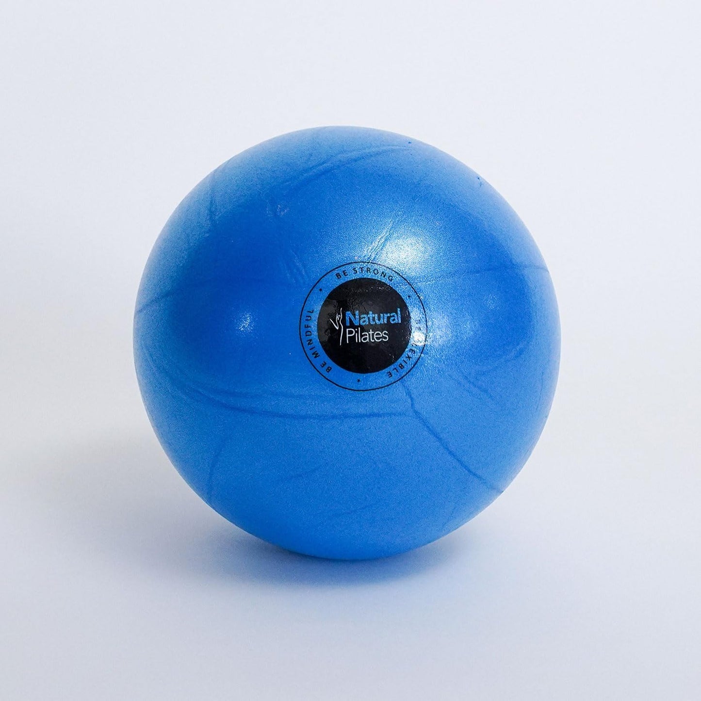 Natural Pilates Ball - 9 Inch Small Exercise Ball for Core Strength & Back Stability | Ideal for Physical Therapy