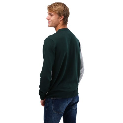 FOCO Michigan State Spartans NCAA Mens Busy Block Snowfall Sweater - M