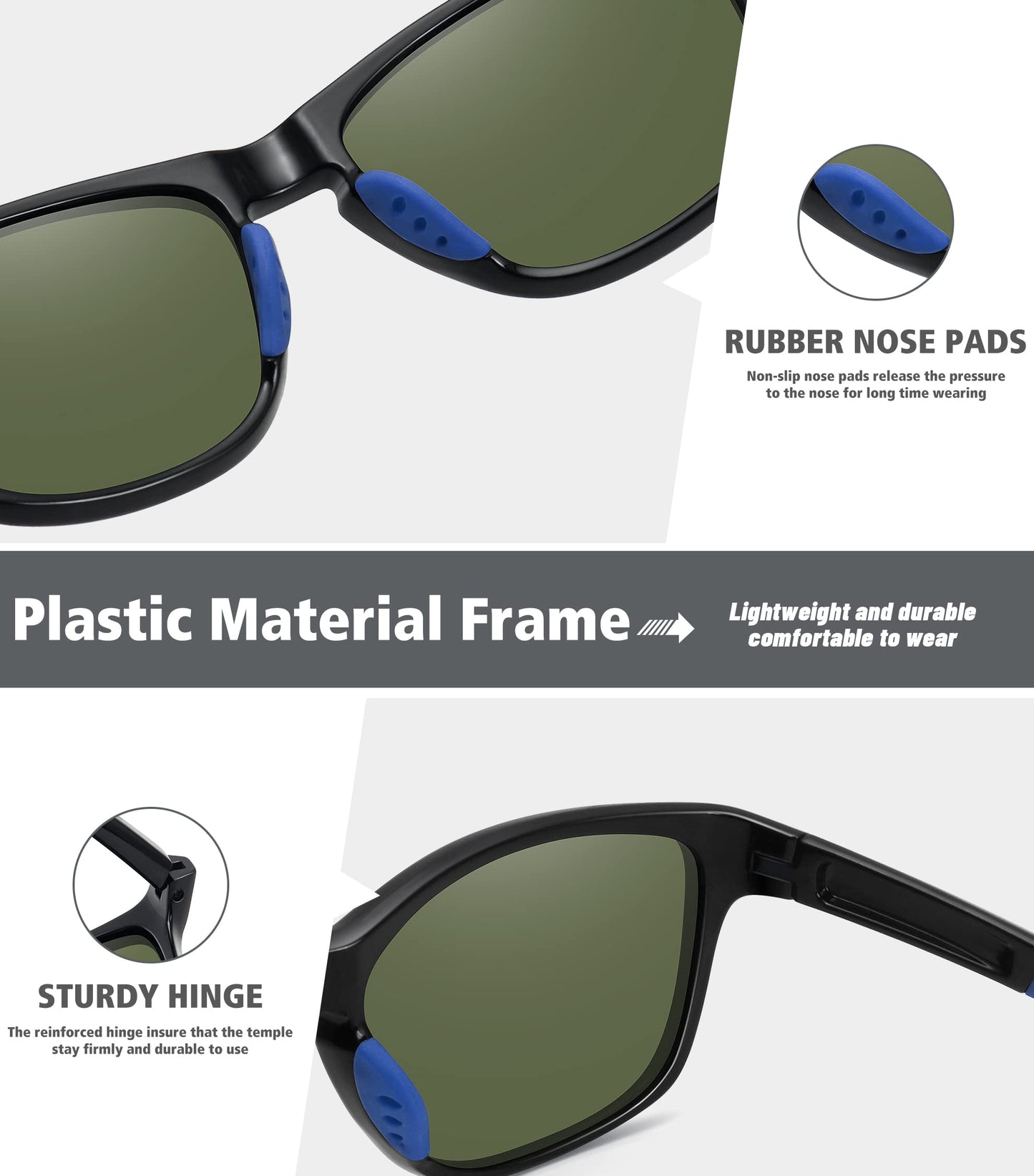 MEETSUN Polarized Sports Sunglasses for Women Men Driving Running Cycling Fishing Sun Glasses UV400 Protection Tortoise Frame-Gradient Brown Lens