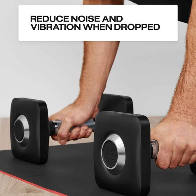 Peloton Dumbbells | Ergonomically Designed Pair of Cast Iron Weights With Urethane Coating and Nonslip Grip, Available in Set of Two - 10 lb