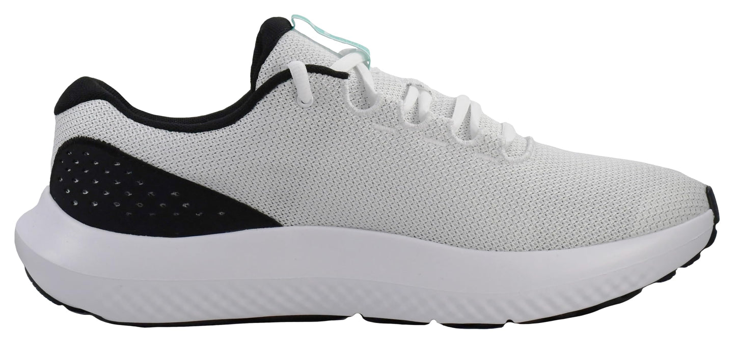 Under Armour Men Charged Rogue 4 White/Black/Green Mode 12 Medium