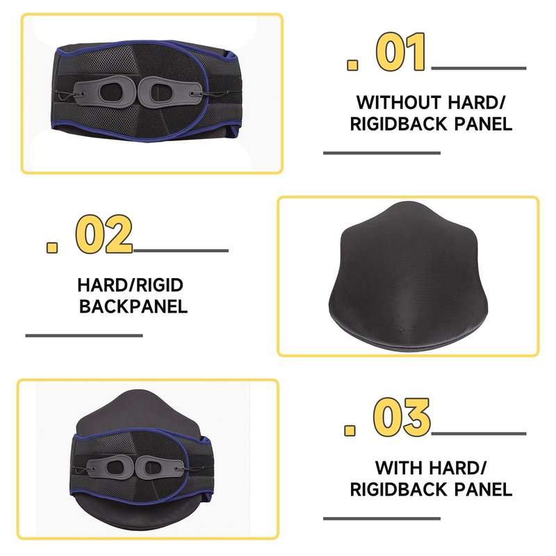 Mathgetin LSO Back Brace for Lower Back Pain, Dual Pulley System Lumbar Support Belt for Herniated Disc, Scoliosis, Sciatica, Adjustable Arch Back Support, Universal Size