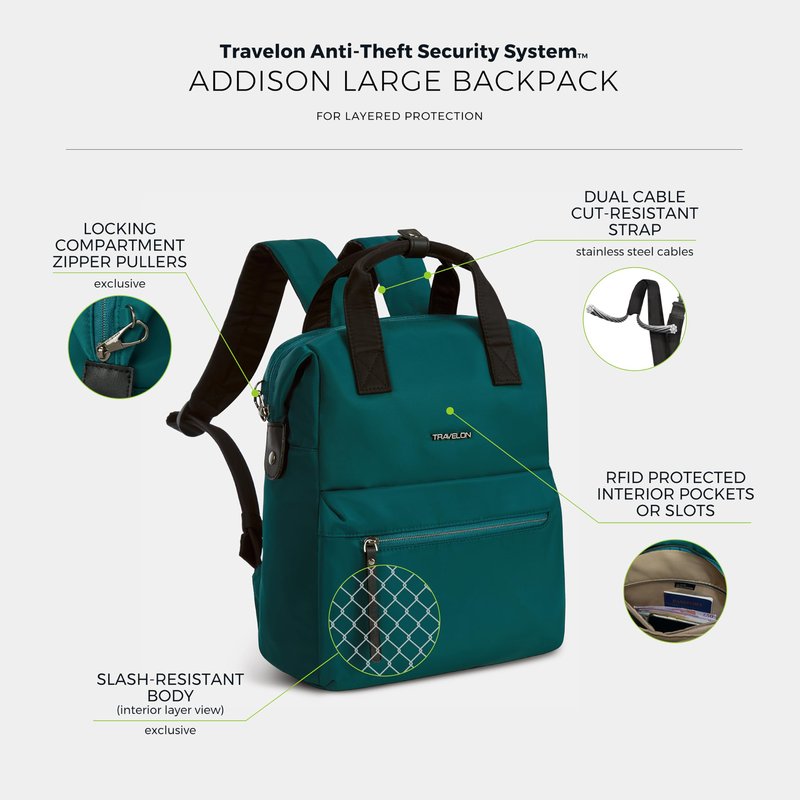 Travelon Addison Anti-Theft Large Backpack