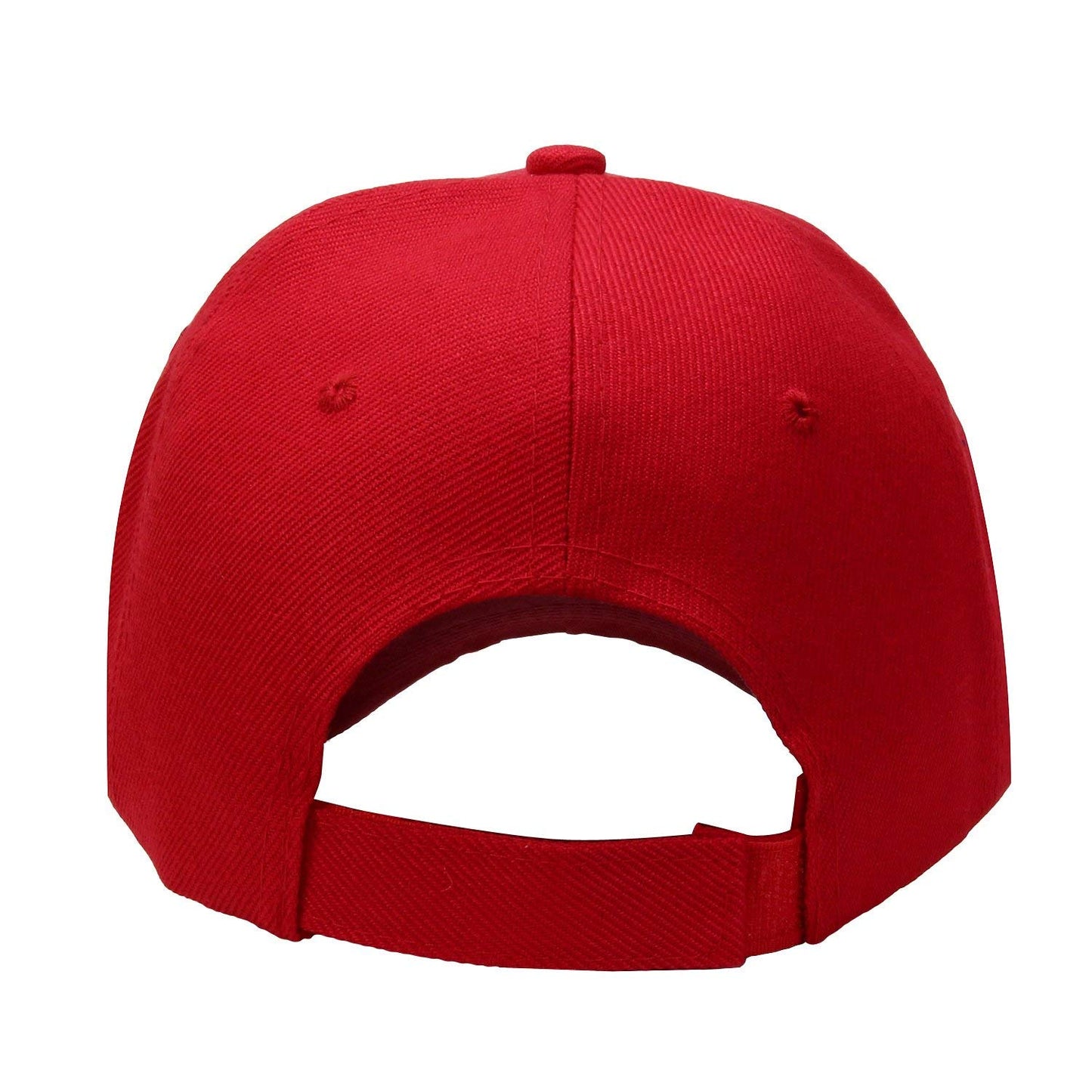 Falari Baseball Cap Adjustable Size for Running Workouts and Outdoor Activities All Seasons (1pc Red)