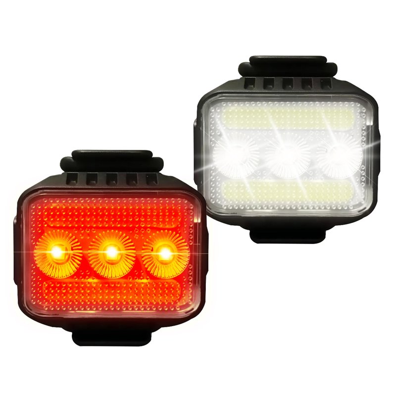 Heeykeey Bike Lights for Night Riding, USB Rechargeable Bike Lights Front and Back, Waterproof Bicycle Light, Bike Headlight and Tail Light Set,1.5 Hrs Fast Charging, Easy to Install