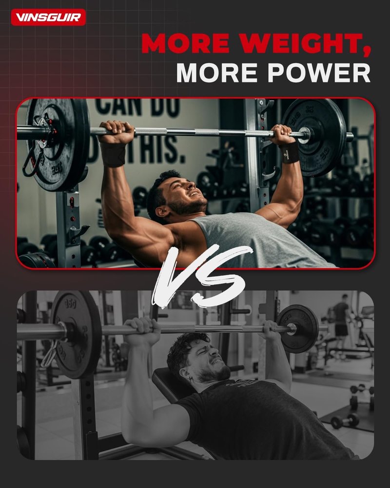 21'' Elastic Wrist Wraps for Weightlifting - Breathable Gym Support with Thumb Loop | Unisex Pair