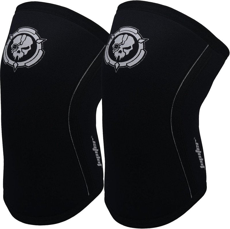 Jupiter Knee Sleeves - 7mm Compression Braces for Weightlifting & Cross Training | Large Size for Men & Women