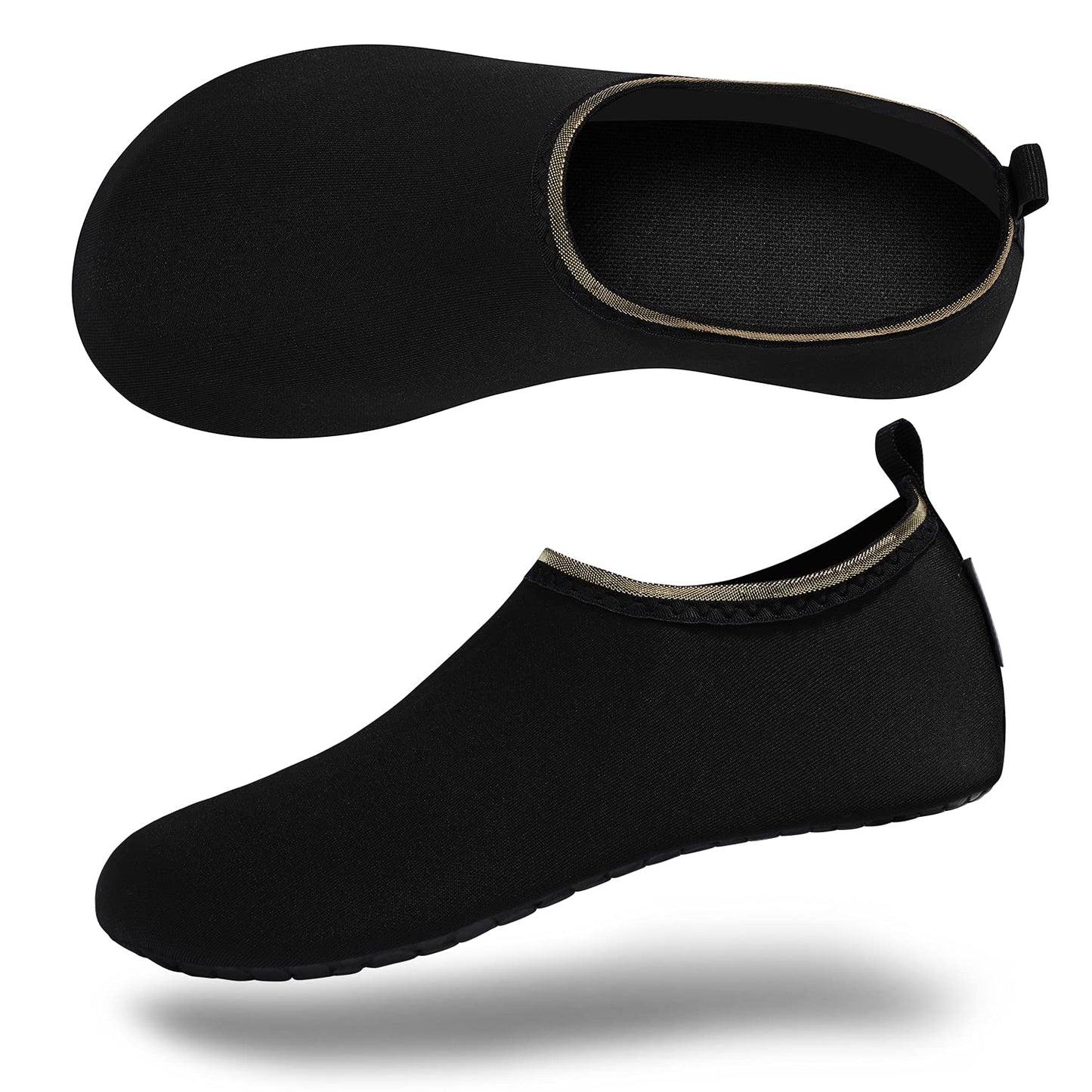 VIFUUR Water Sports Unisex Shoes SoidBlack - 12.5-13 W US/ 11-11.5 M US (44-45)