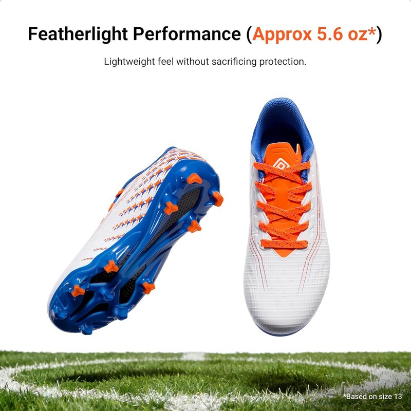 Boys & Girls Soccer Cleats - High-Speed Anti-Twist Lightweight Football Shoes | FG/AG Design