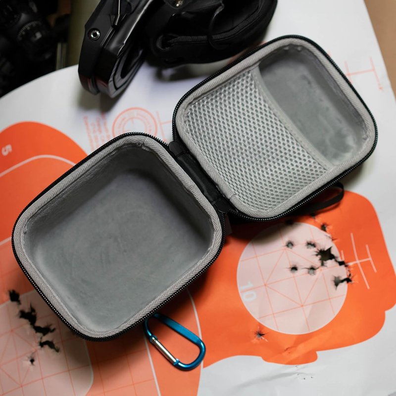 704 Gear Carrying Case for Slimline Electronic Earmuffs - Fits Walker's Razor/XCEL Series & Similar Models