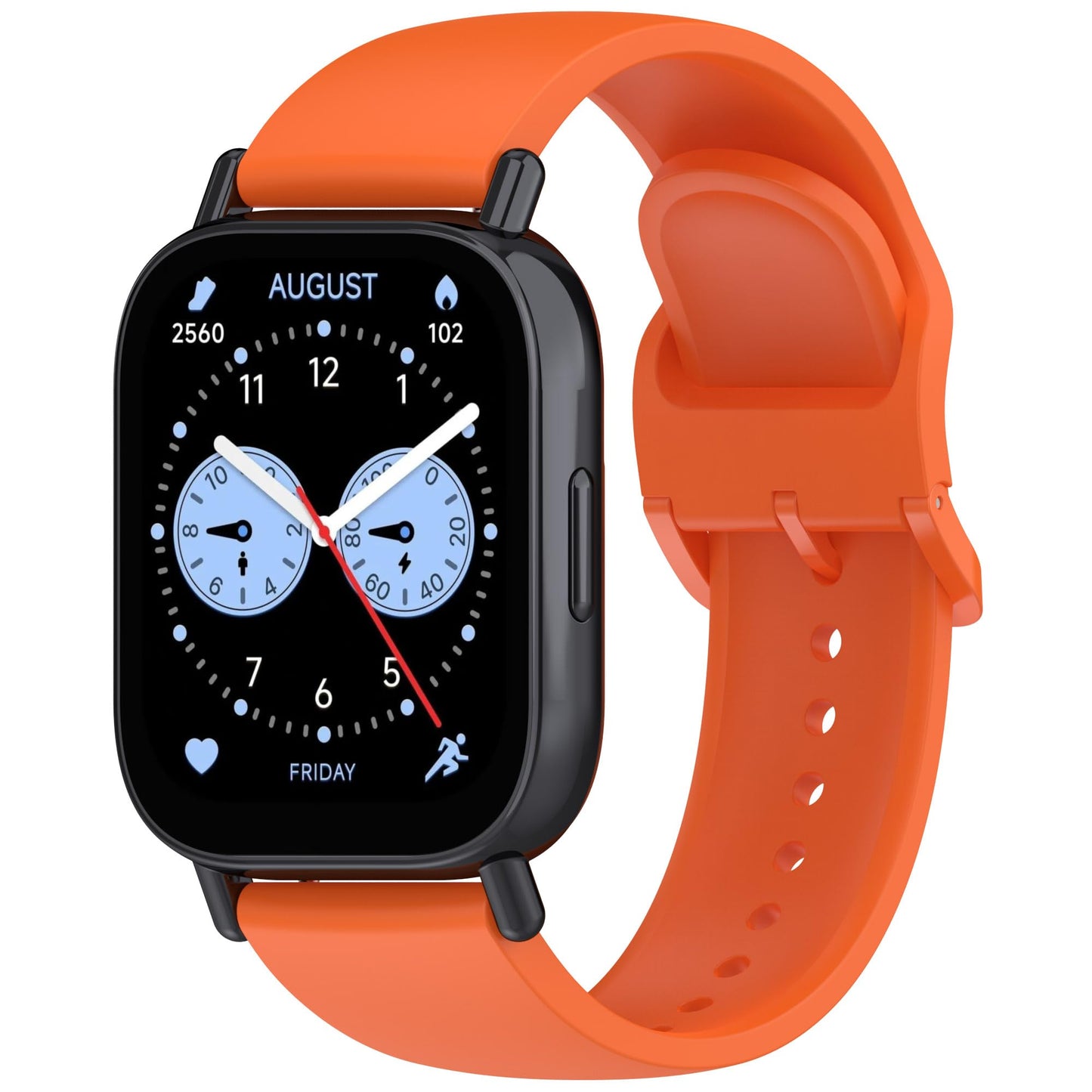 FoundEast Compatible with Spade Health Smartwatch 4 Band, Adjustable Colourful Silicone Sport Replacement Band for Health Smartwatch 4 Spade (10-Pack)