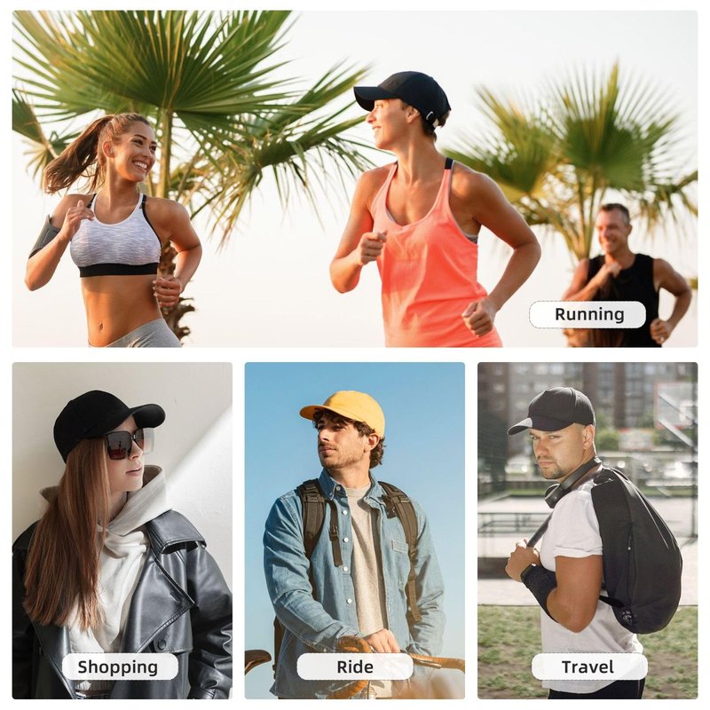 Christian Hats for Men Women, Cross Jesus Hat, Religious Gifts Redeemed Baseball Cap White