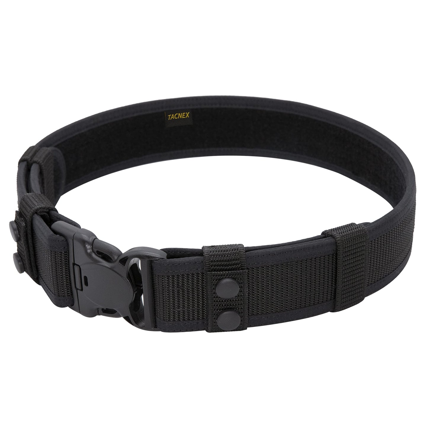 TACNEX Duty Belt 2" Police Law Enforcement Officer Security Nylon Utility Belt with Loop Liner 2 Keepers L