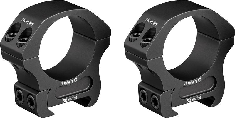 Vortex Optics Riflescope Rings - Durable, Lightweight Mounting Solution | Precision Fit for All Rifles