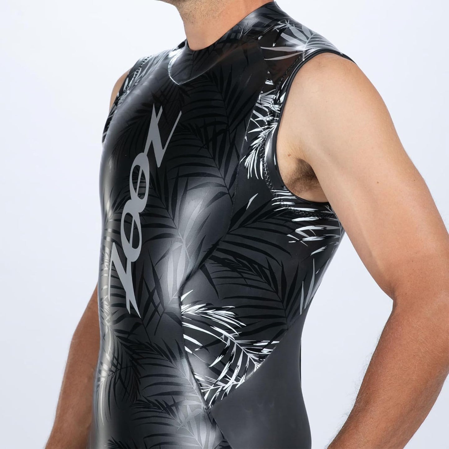 Zoot Men's Maui Sleeveless Wetsuit - Neoskin Neoprene Buoyancy Suit for Open Water Swimming & Triathlons