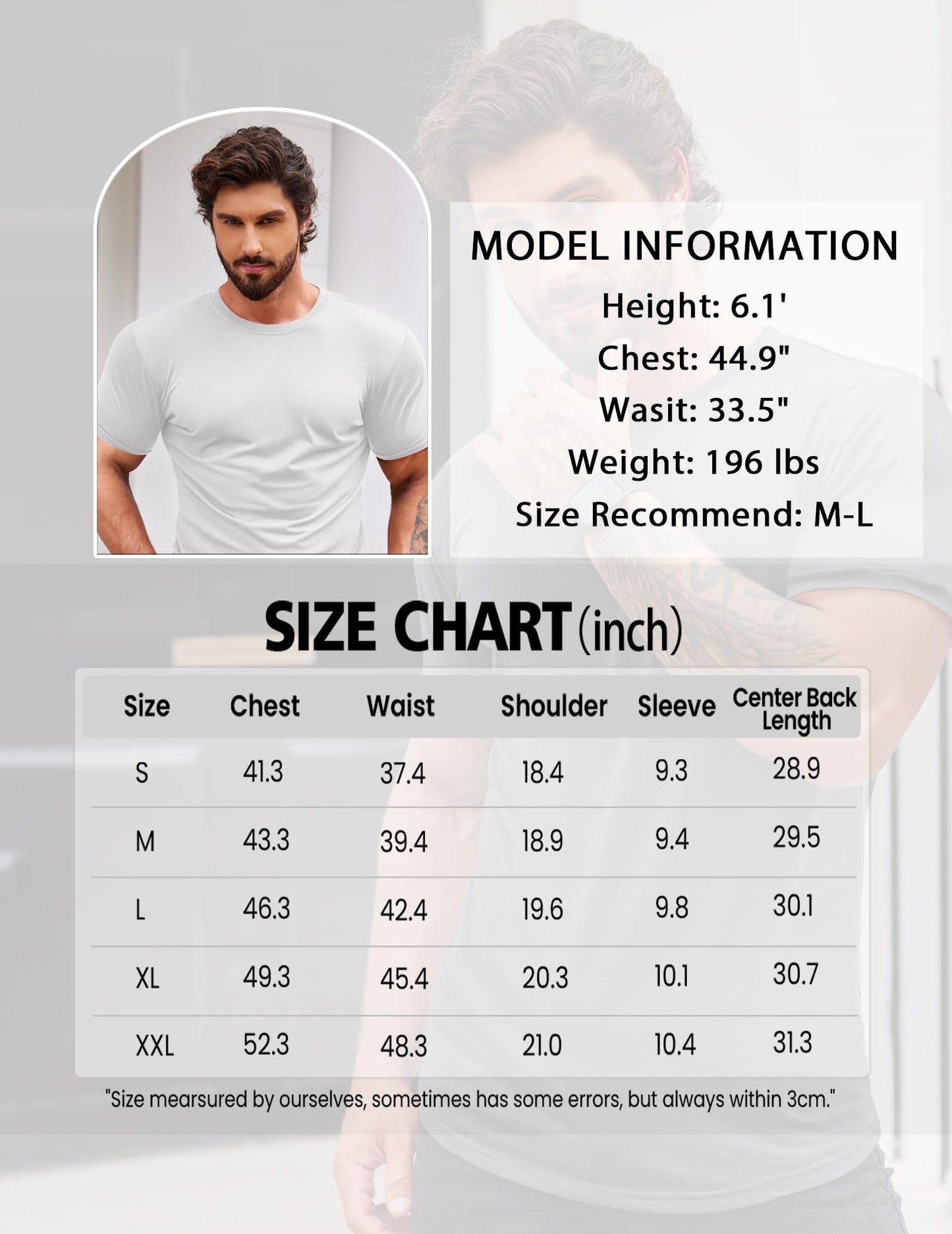 COOFANDY Men's Muscle T Shirt Fashion Hipster Fitness Athletic Quick Dry Fitted Tee Grey