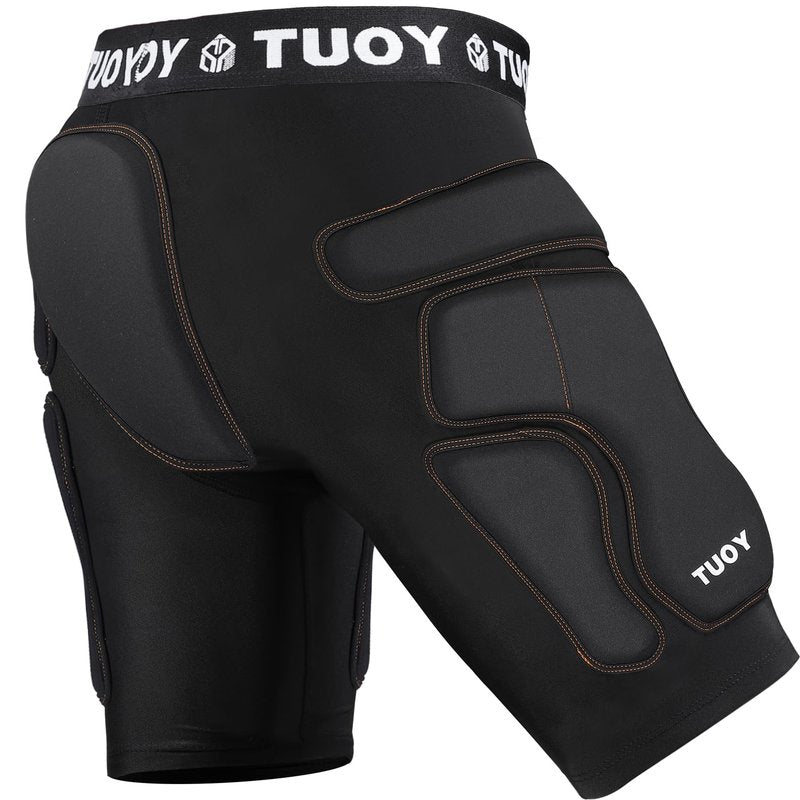 TIAXU TIAXU Men Protective Padded Shorts for Skateboard Ski Ice Skating Snowboarding Snowboard Butt Pad Tailbone Hip Women