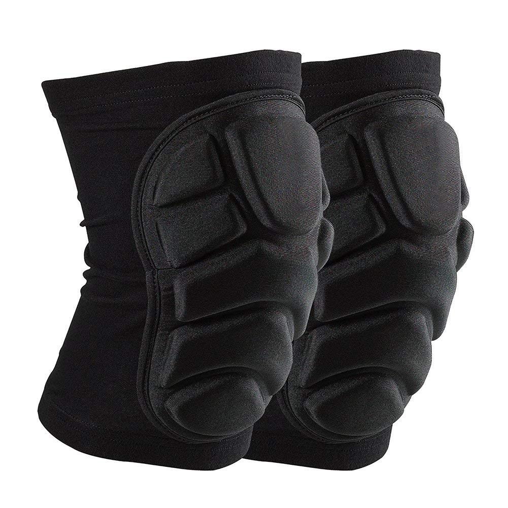 TTIO Knee Pads- Breathable Soft Lightweight Knee Padded for Skiing Skating Snowboarding Unisex