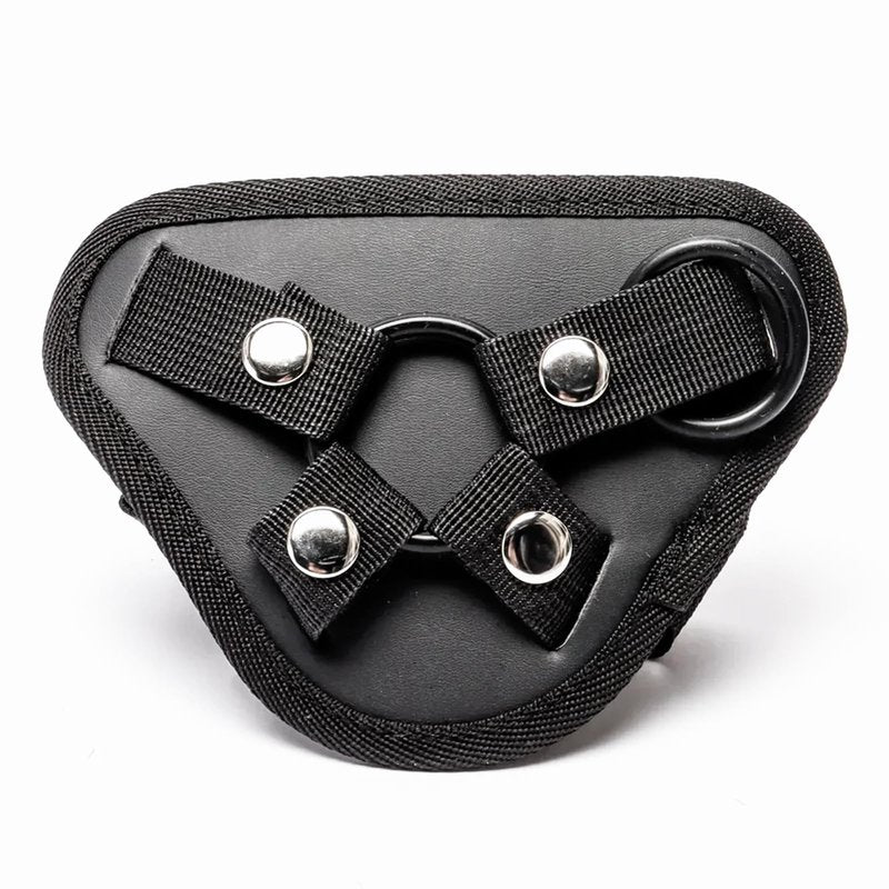 FYMKE Black Underwear with Reinforced Crotch,Harness Pants Panties Underwear，Adjustable Fit (Black-A)