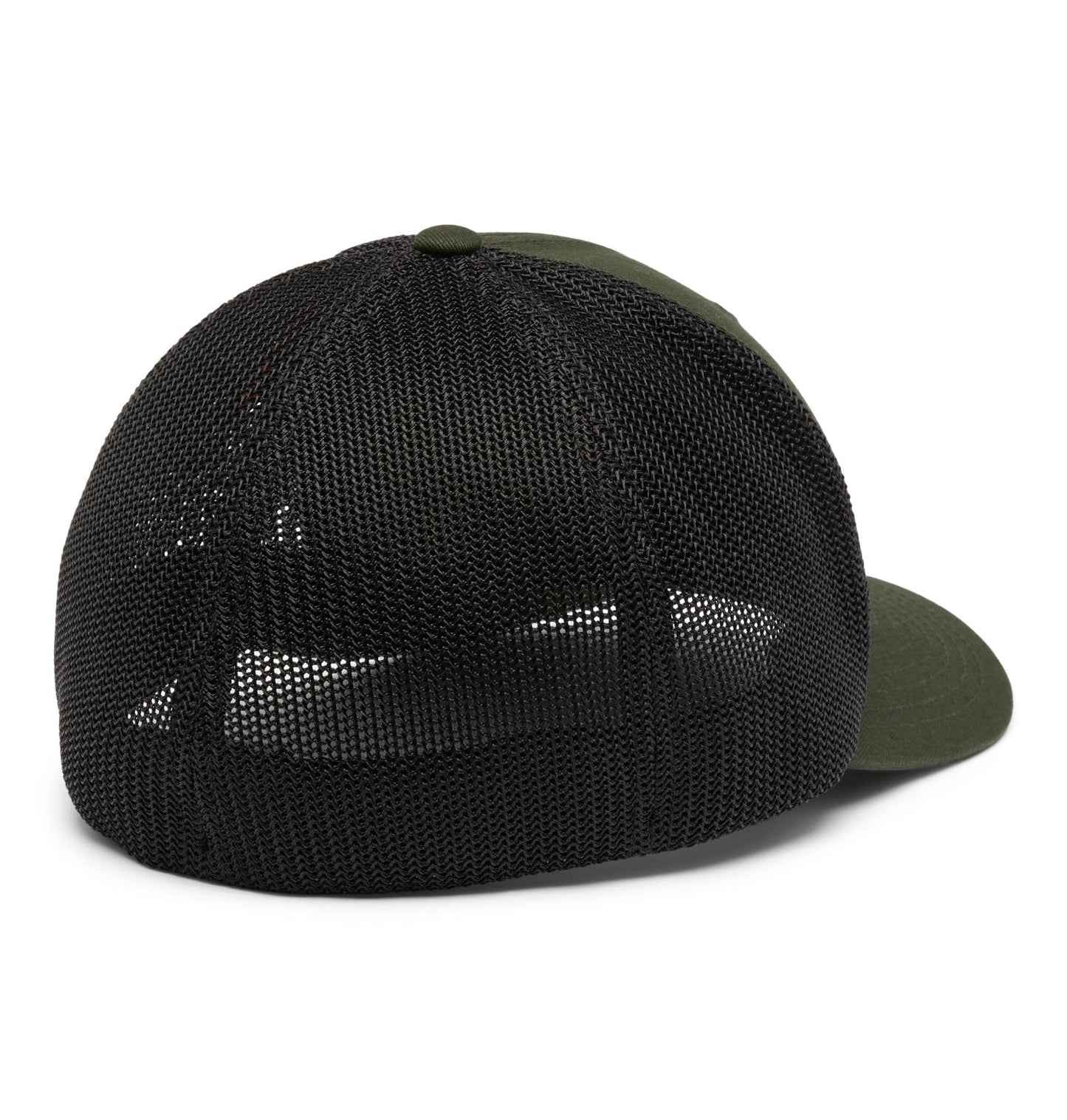 Columbia Unisex Tree Flag Mesh Ball Cap, Greenscape/Black, XX-Large