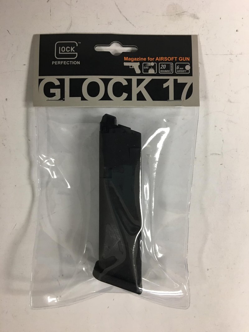 Elite Force GLOCK 17 Gen4 6mm BB Pistol Airsoft Gun Magazine, Fits GBB GLOCK 17 Gen4, 20-Round