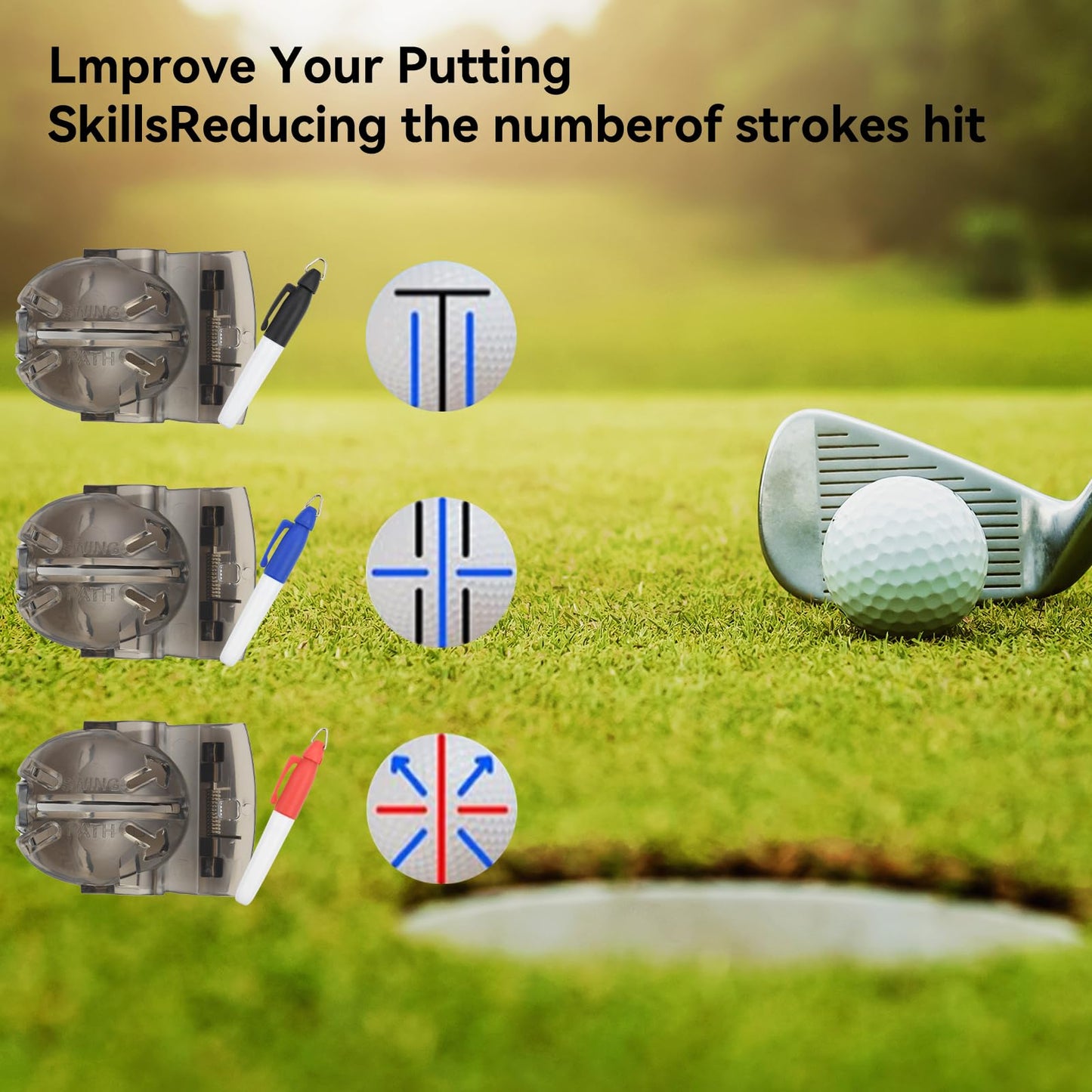 FIRINER Golf Accessories Kit - Golf Club Cleaner with Golf Brush with Water, Golf Towel, Divot Repair Tool, Golf Tee Holder, Marking Pen & Golf Ball Marker, Golf Gifts for Men and Women