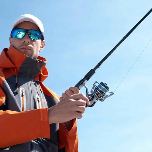 Piscifun NautiX Spinning Reel, Aluminum Spinning Fishing Reel, CNC Aluminum Gear, 26LBs Max Drag, 8+1 Sealed BB, 6.0:1 Gear Ratio, Smooth Powerful Freshwater Saltwater Reel, 4000 Series