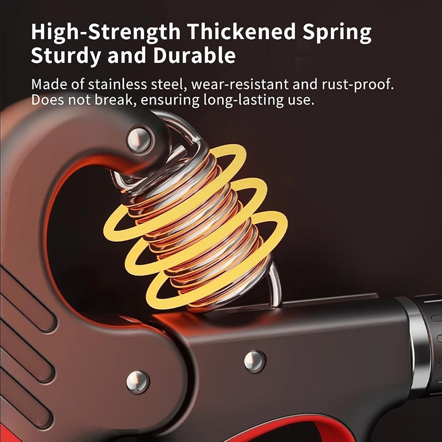 Hand Grip Strength Trainer - Adjustable Resistance 11-220Lbs | Ergonomic Forearm Strengthener for Athletes & Musicians